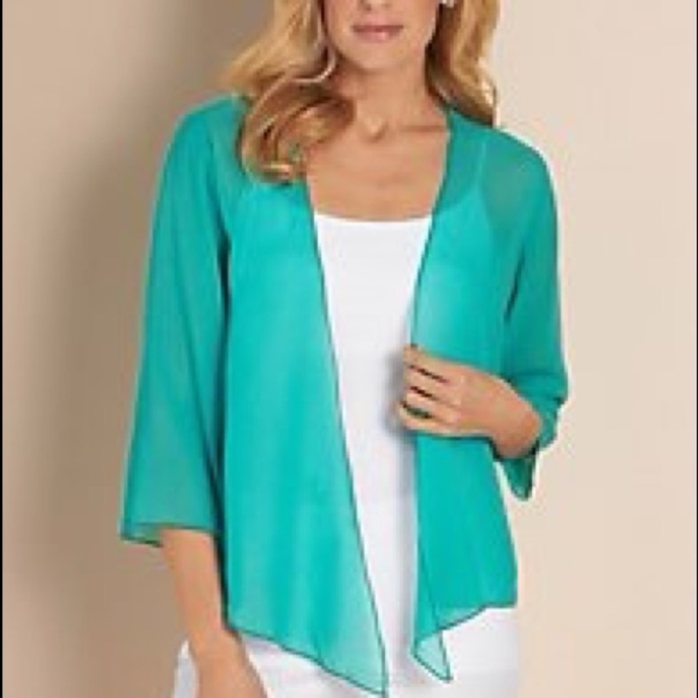 Soft surroundings silk undercover top